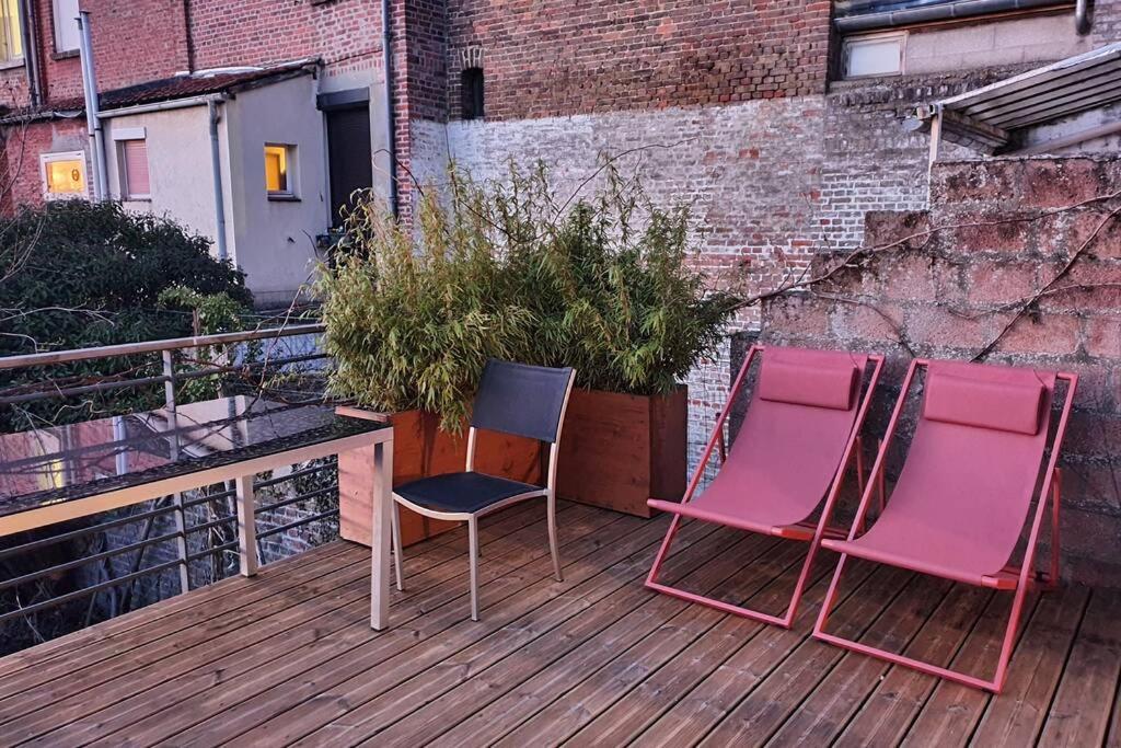 Maison Famille-Confort-Terrasse Jardin-Vue Cathedrale อาเมียงส์ ภายนอก รูปภาพ